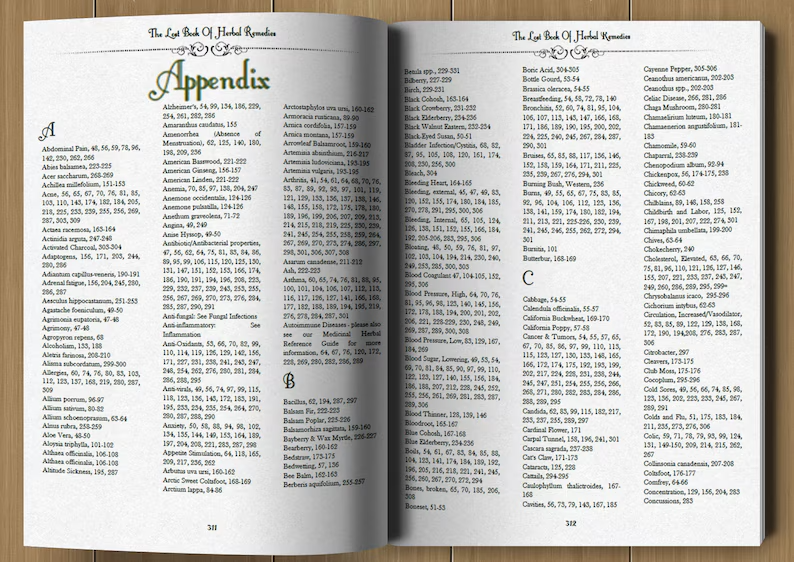 The Lost Book of Herbal Remedies