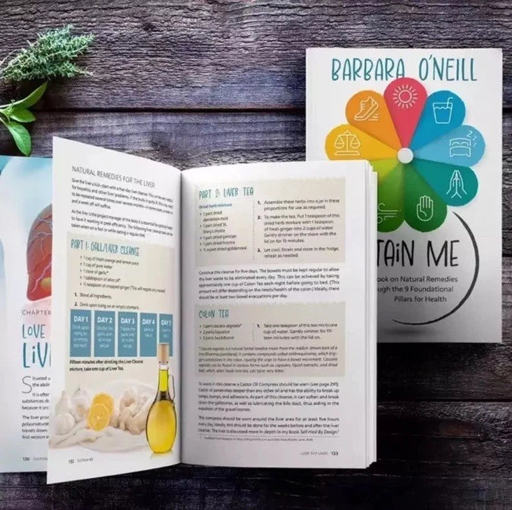 Sustain Me Barbara O'Neill A Handbook of Natural Remedies The 9 Foundational